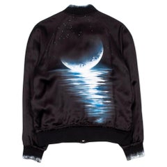 Saint Laurent Paris Chaqueta Hombre Moon Bomber Talla ITA52/Grande