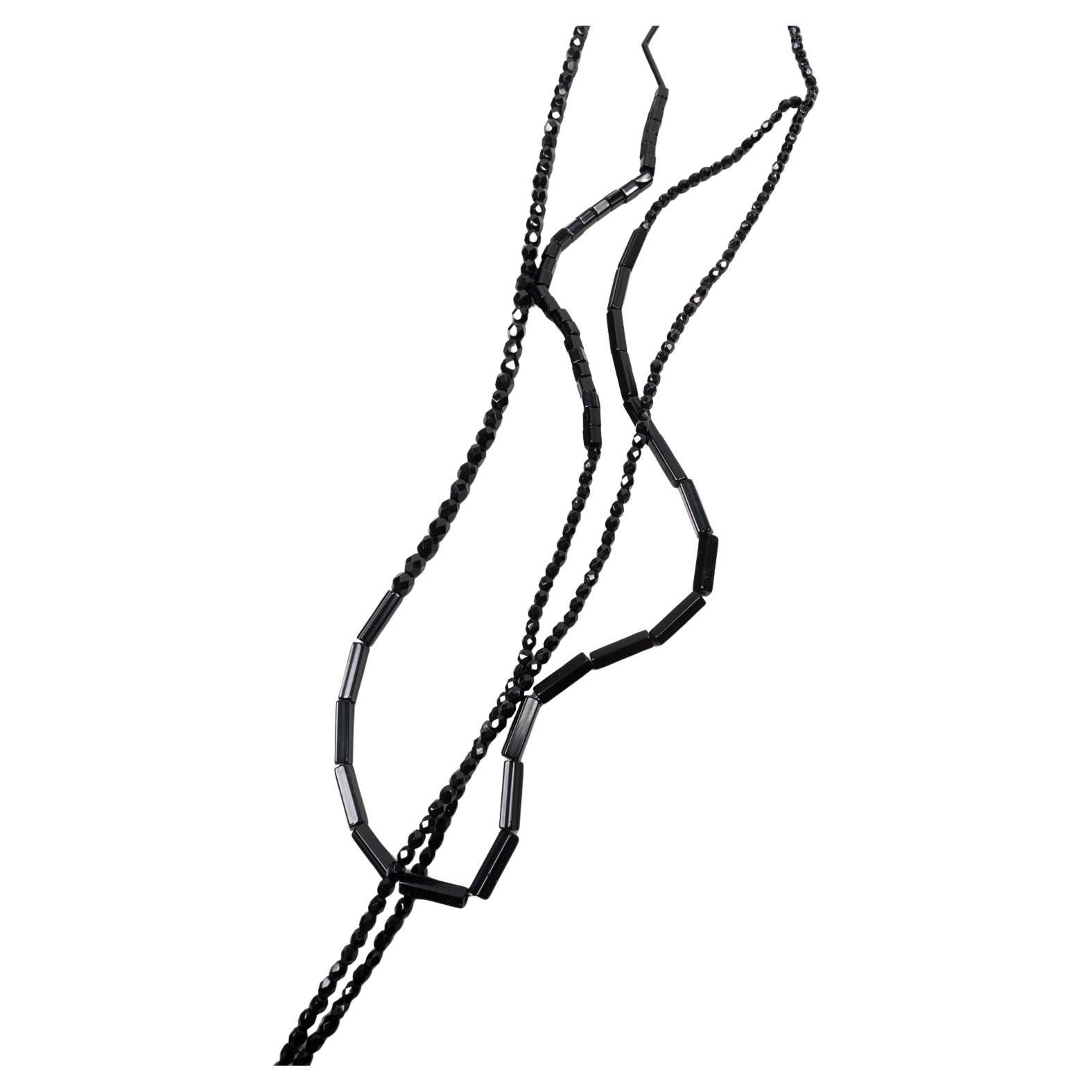 New Dior Homme SS04 “Strip” Beaded Necklace