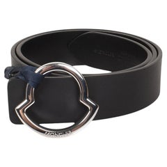 New Moncler Men Leather Belt Buckle Size 44 – Large, S1438