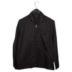 Prada Chaqueta Hombre Camisa Ligera Con Cremallera Logo Re-Nylon Talla S/M, S1480