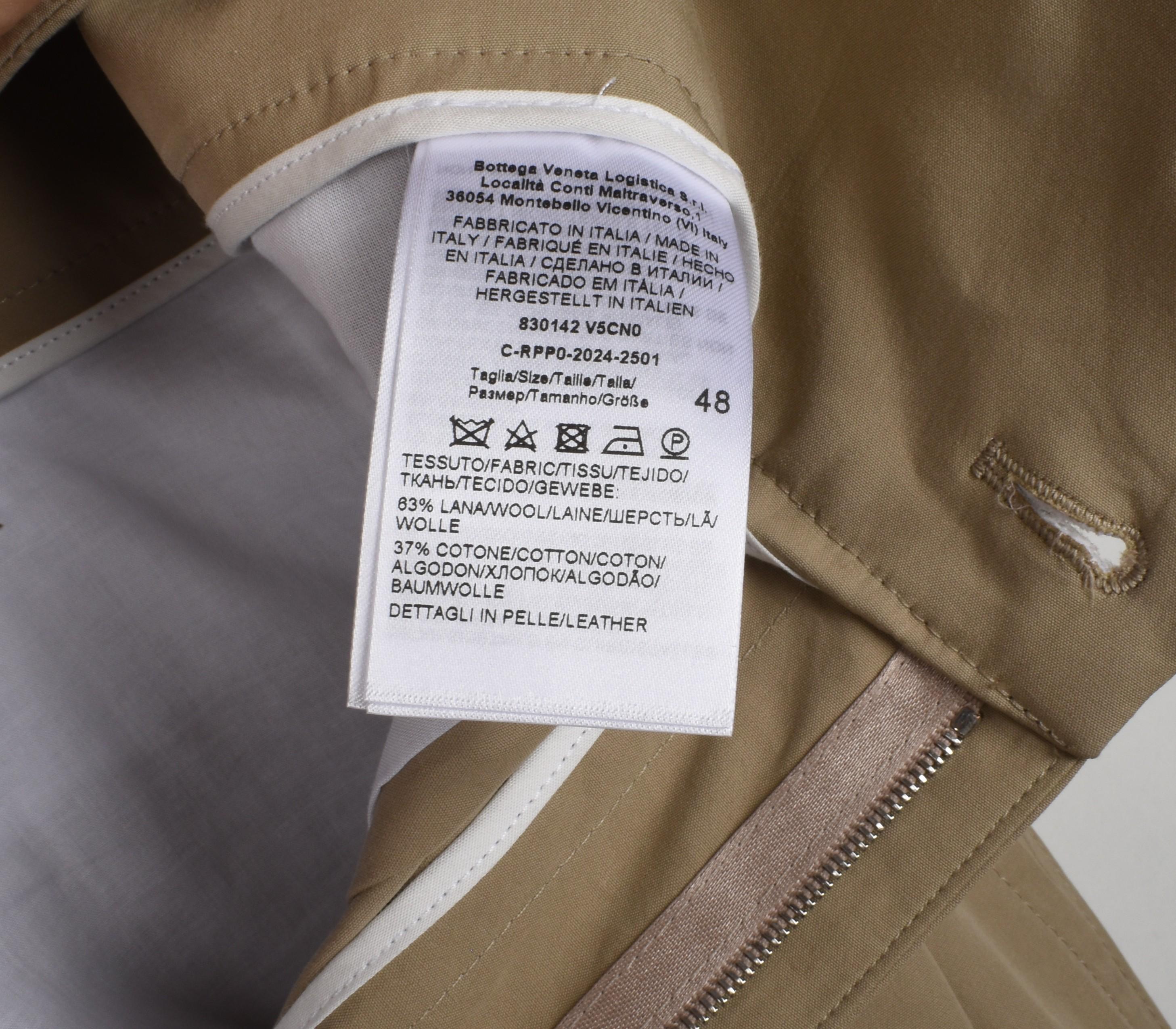 Neu Bottega Veneta Herren Hose Sommer Größe IT48-Large, S1454 im Angebot 5