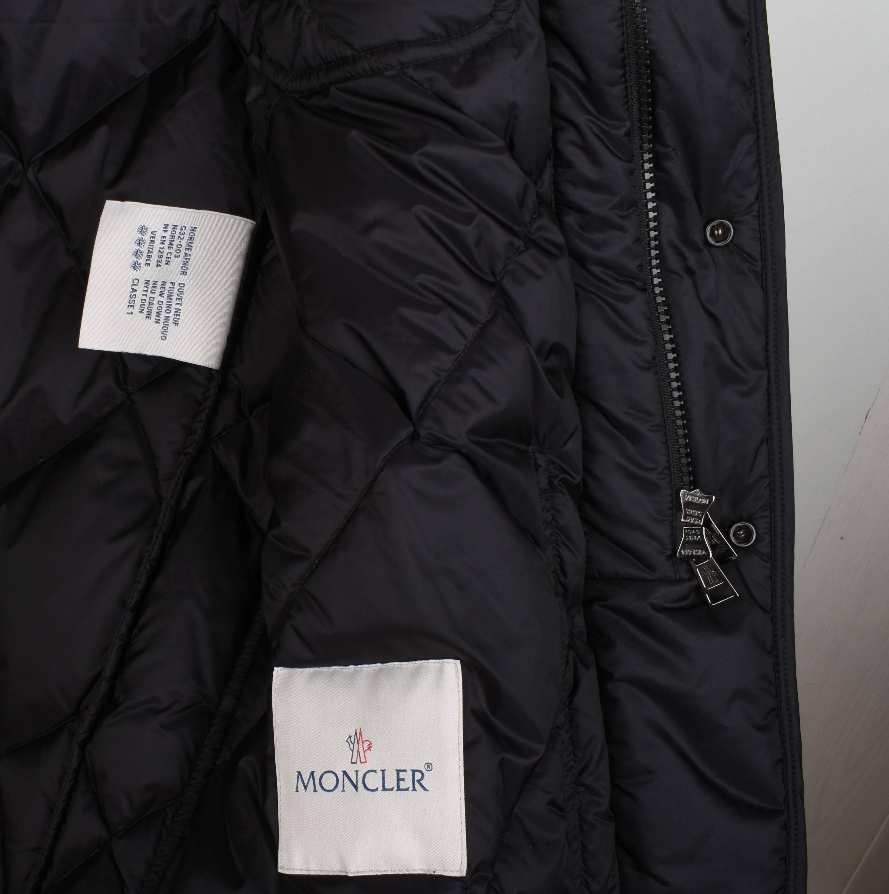Moncler Uomo Giacca Norman Trapuntata Piumino, Taglia 2/M, S1472 in vendita 3