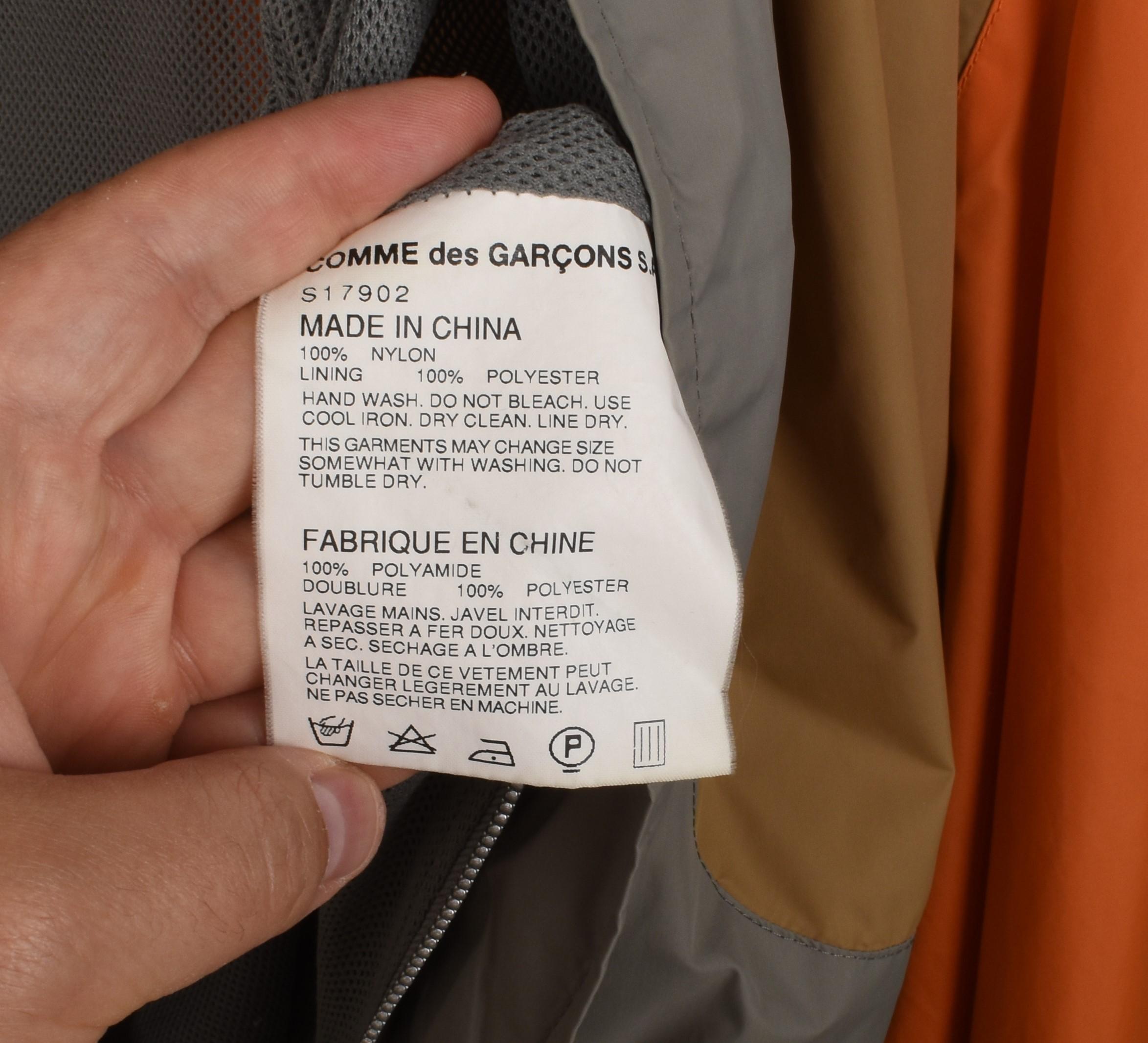 Comme des Garcons Uomo Giacca da pioggia Linea Camicia Taglia M in vendita 2
