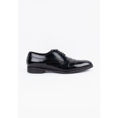 Dolce & Gabbana Men Leather Shoes With Fur Inside Size US10 EU44 - D0312
