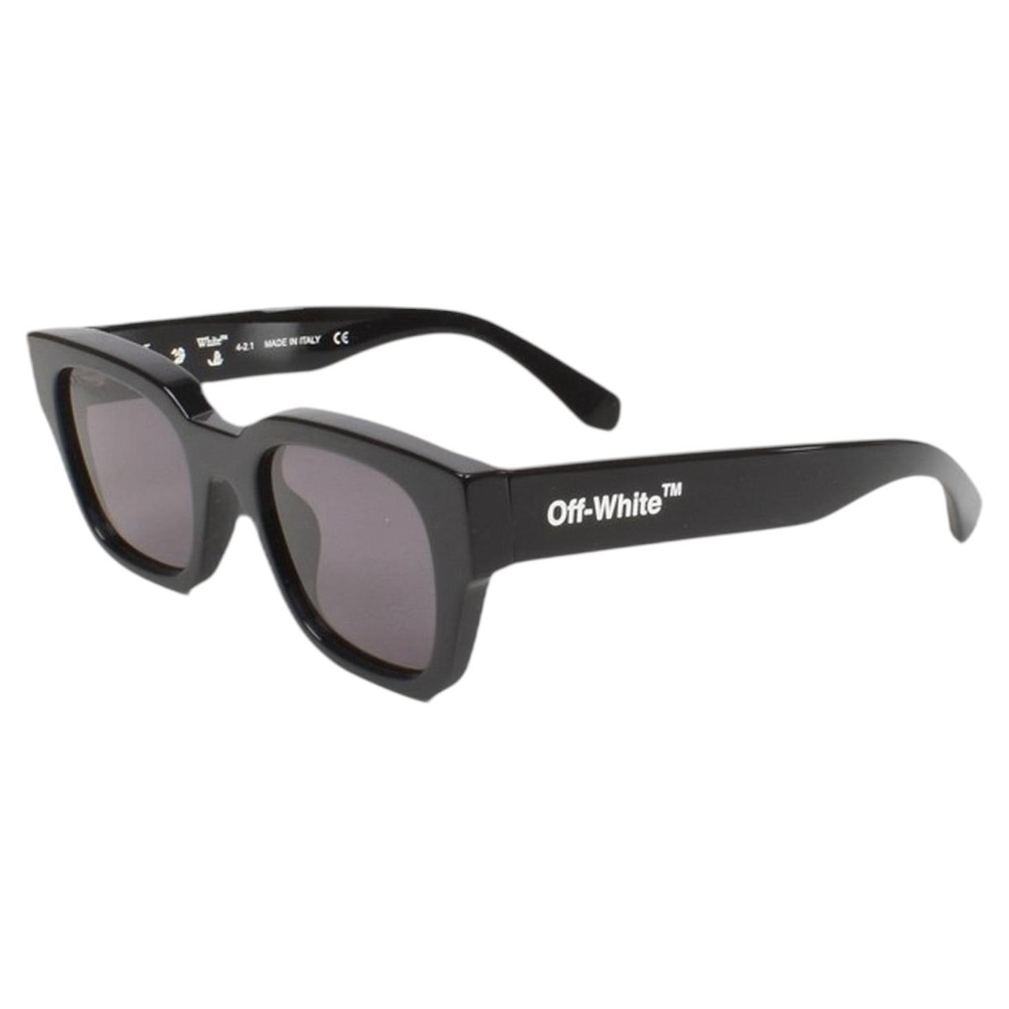 Pre-owned Off-white Men's Oeri108 Unisex Sunglasses One Size - D0278 In Gray