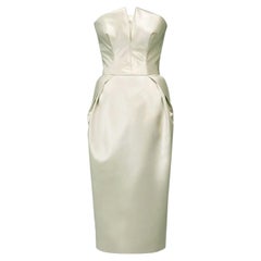 Vestido de acetato para mujer de Maison Margiela, talla IT 40