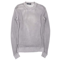 Dolce Gabbana Men Sweater Top See Through Size IT48/M, AR059 - D0697