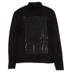 Yves Saint Laurent Rive Gauche 2000’s Men Top Turtleneck Size M, AR068 - D070