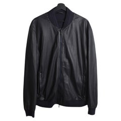 Z Zegna Men's leather jacket Jacket Size XL - D0758