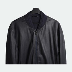 Z Zegna Men's leather jacket Jacket Size XL - D0758