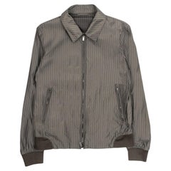 Veste bomber légère pour homme Canali, imperméable et technique, taille IT50-M - D0965