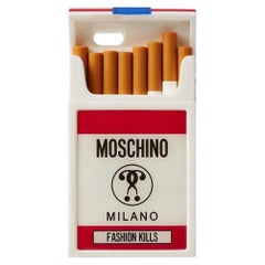 Moschino Couture Jeremy Scott, Cigarette Case Packet, Fashion Kills, iPhone 6/6S