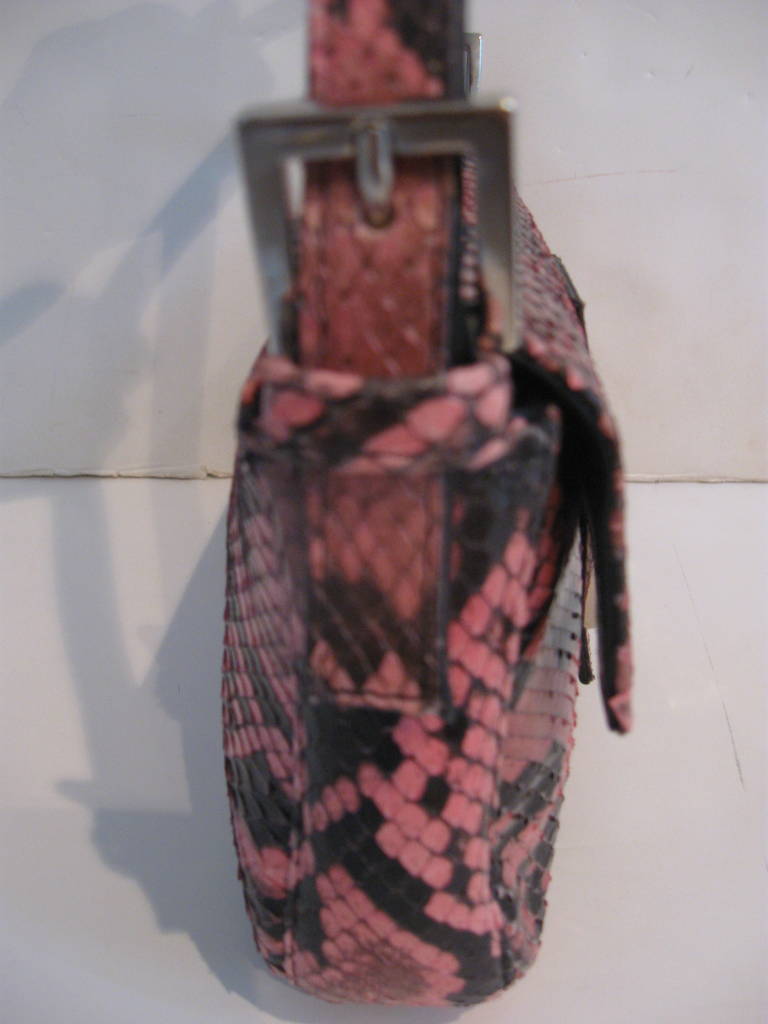 fendi snakeskin purse