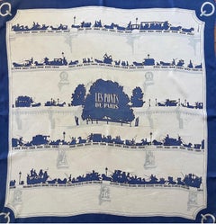 Hermès Scarf "Les Ponts De Paris"