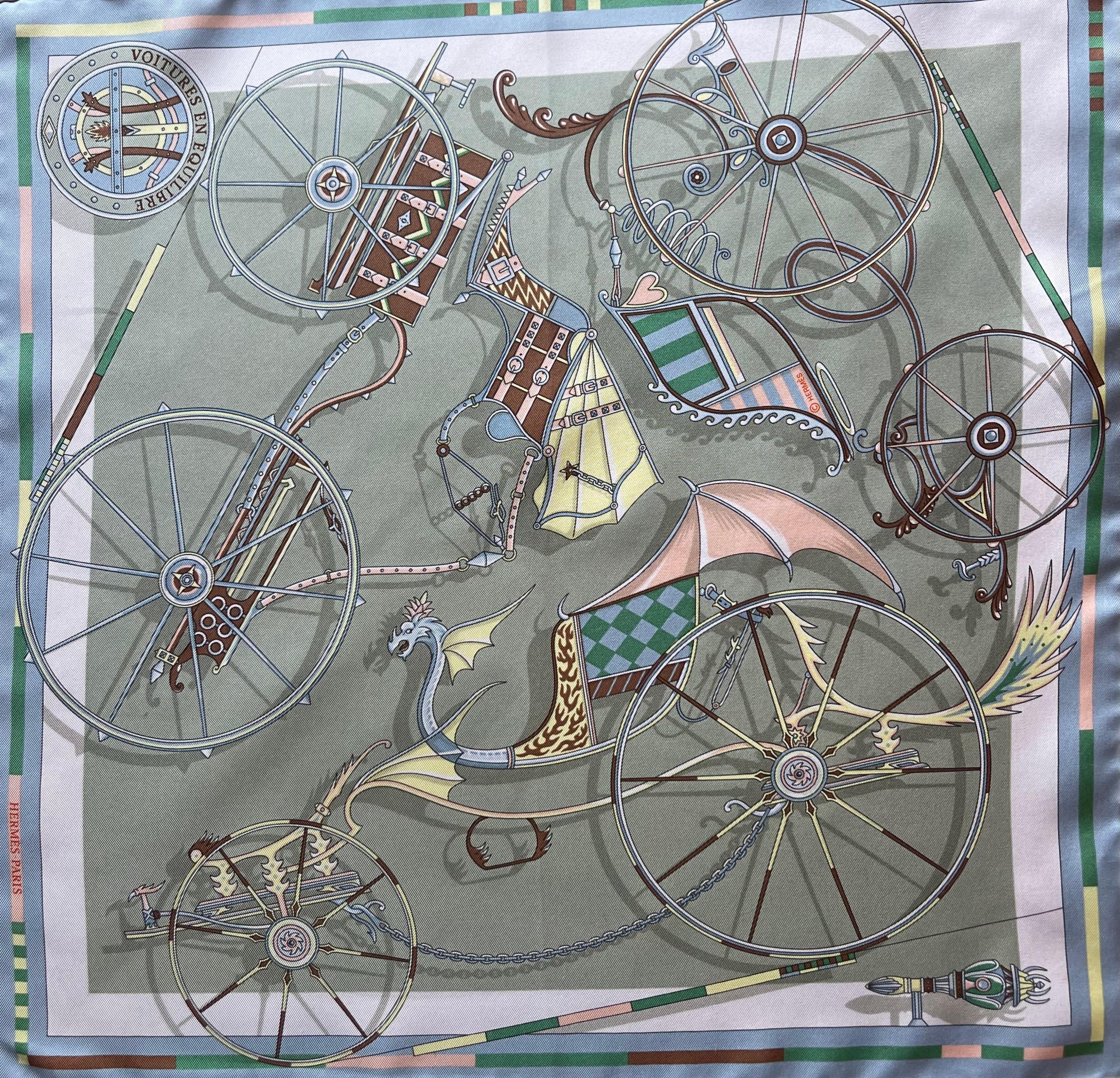 Sciarpa di seta Hermès Gavroche 