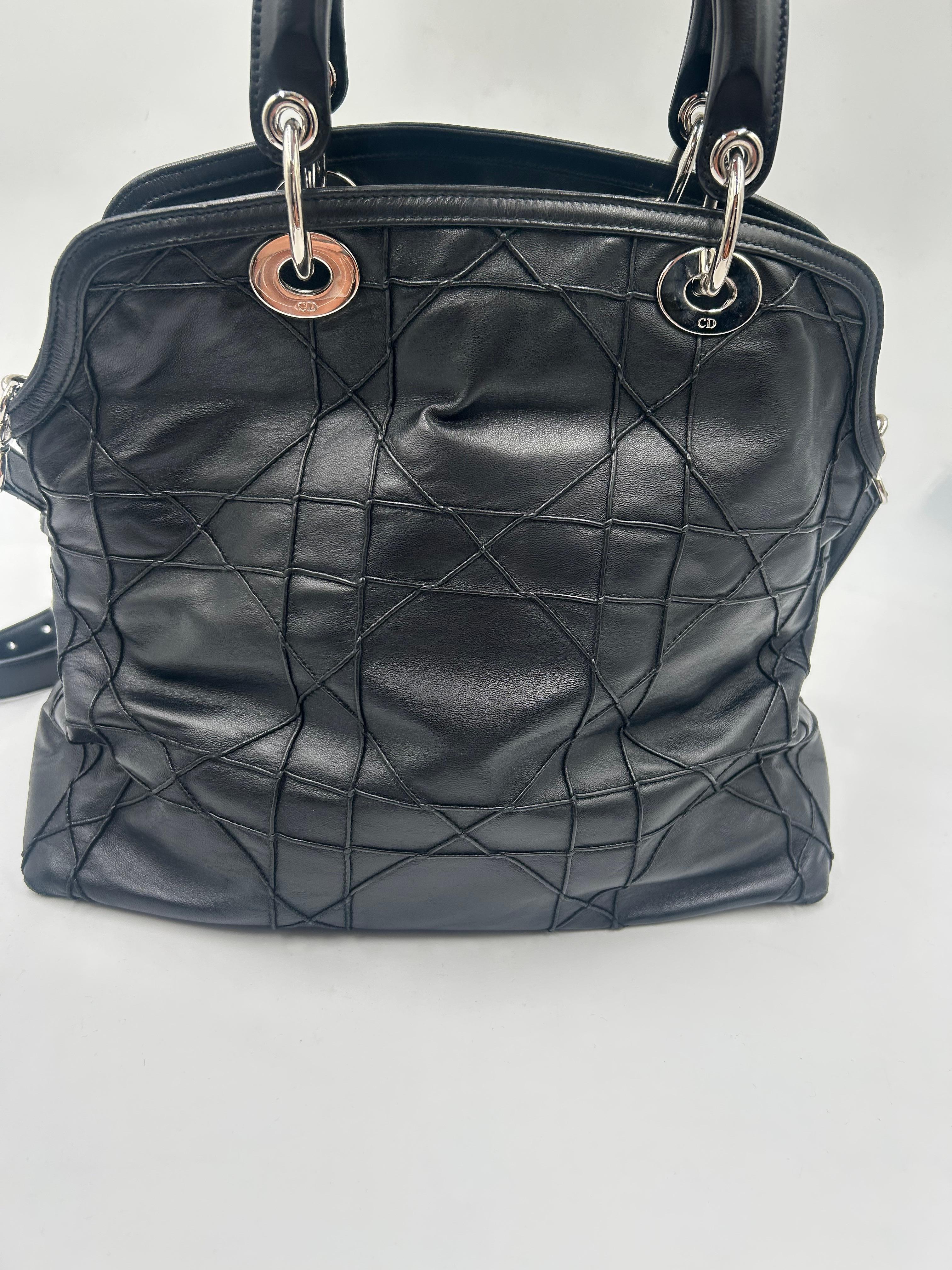 Borsa Christian Dior Granville in pelle nappa in vendita 2