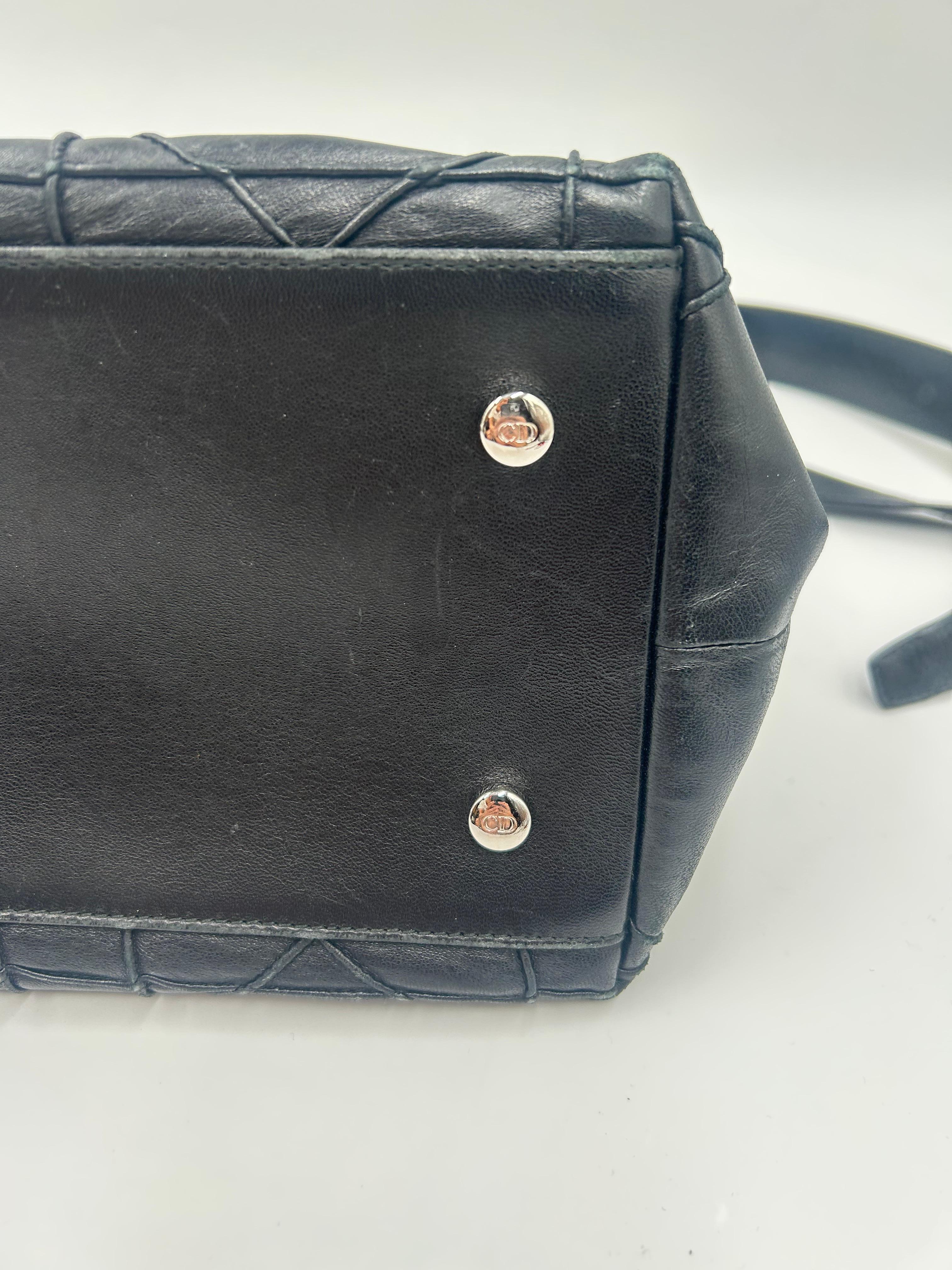 Borsa Christian Dior Granville in pelle nappa in vendita 7