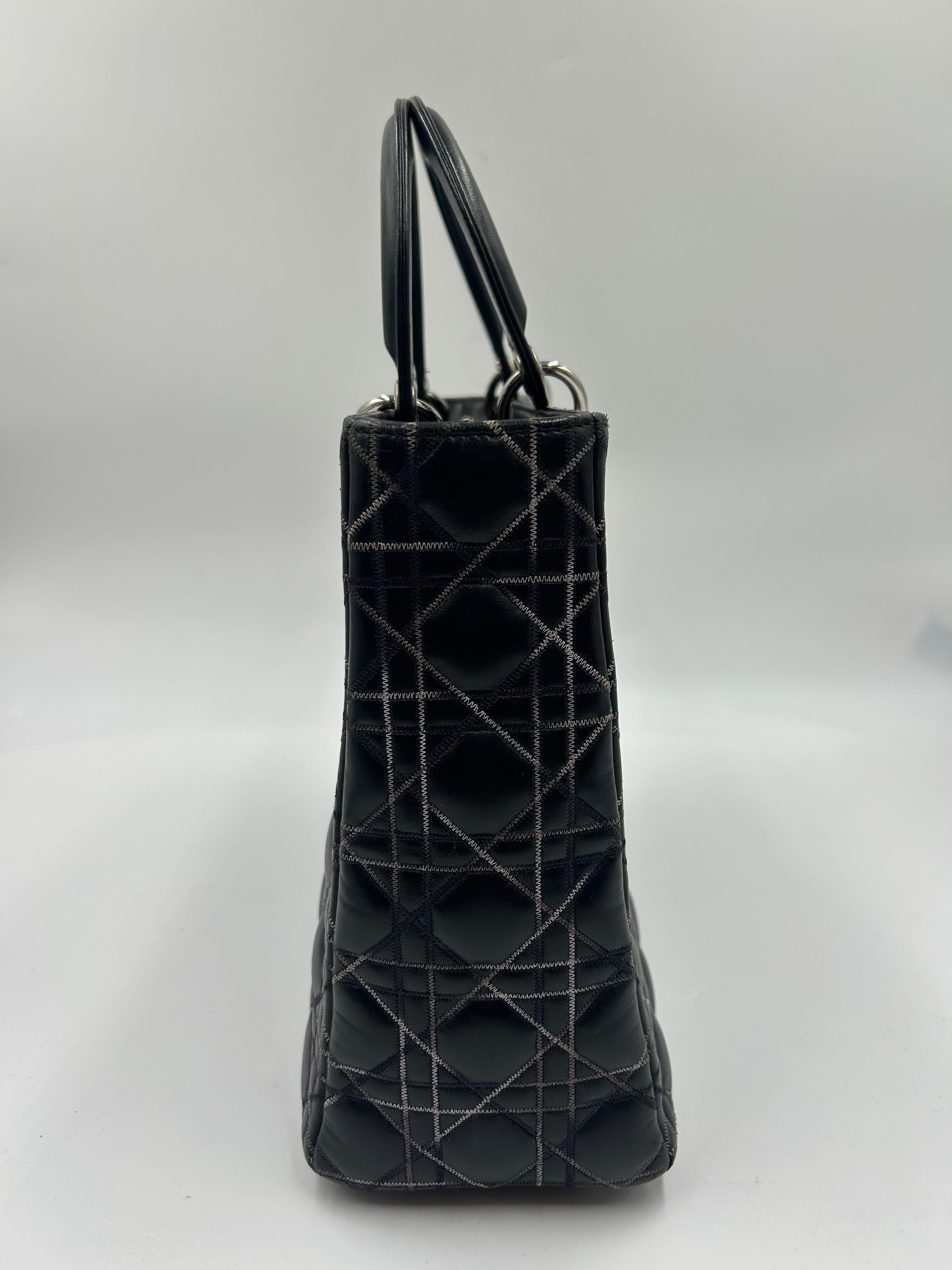 da uomo o donna Christian Dior Borsa Lady Dior GM in vendita