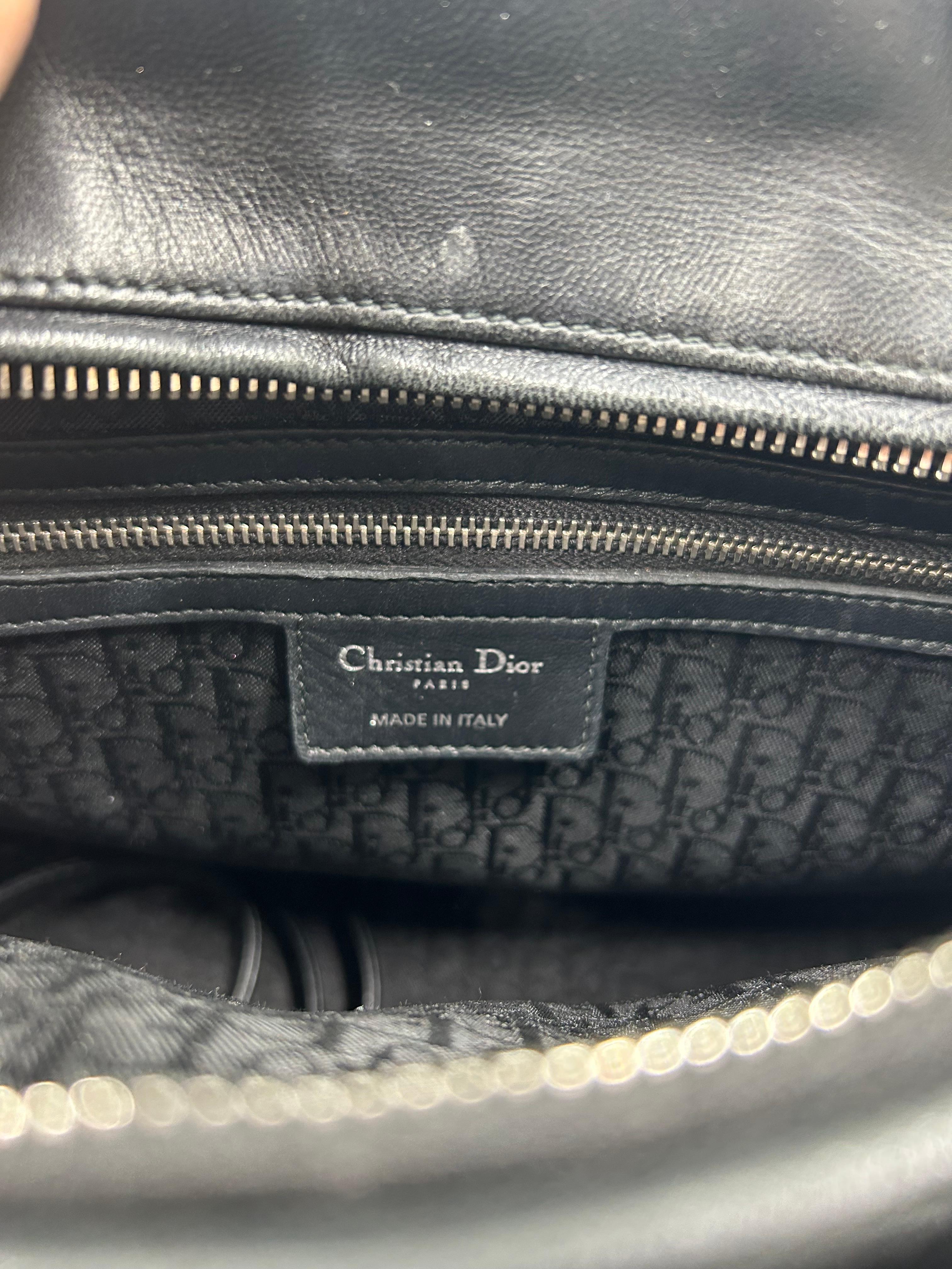 Christian Dior Borsa Lady Dior GM in vendita 9