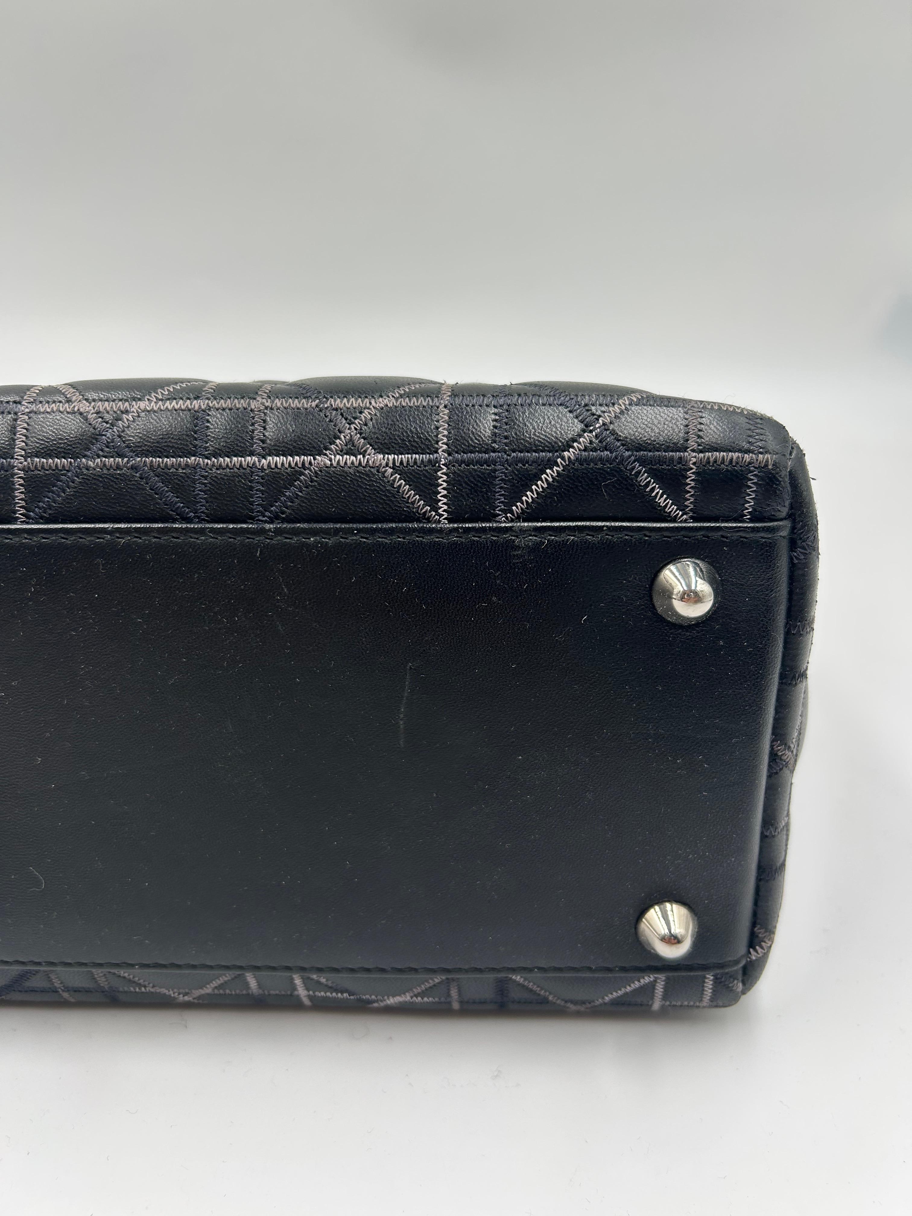 Christian Dior Borsa Lady Dior GM in vendita 4