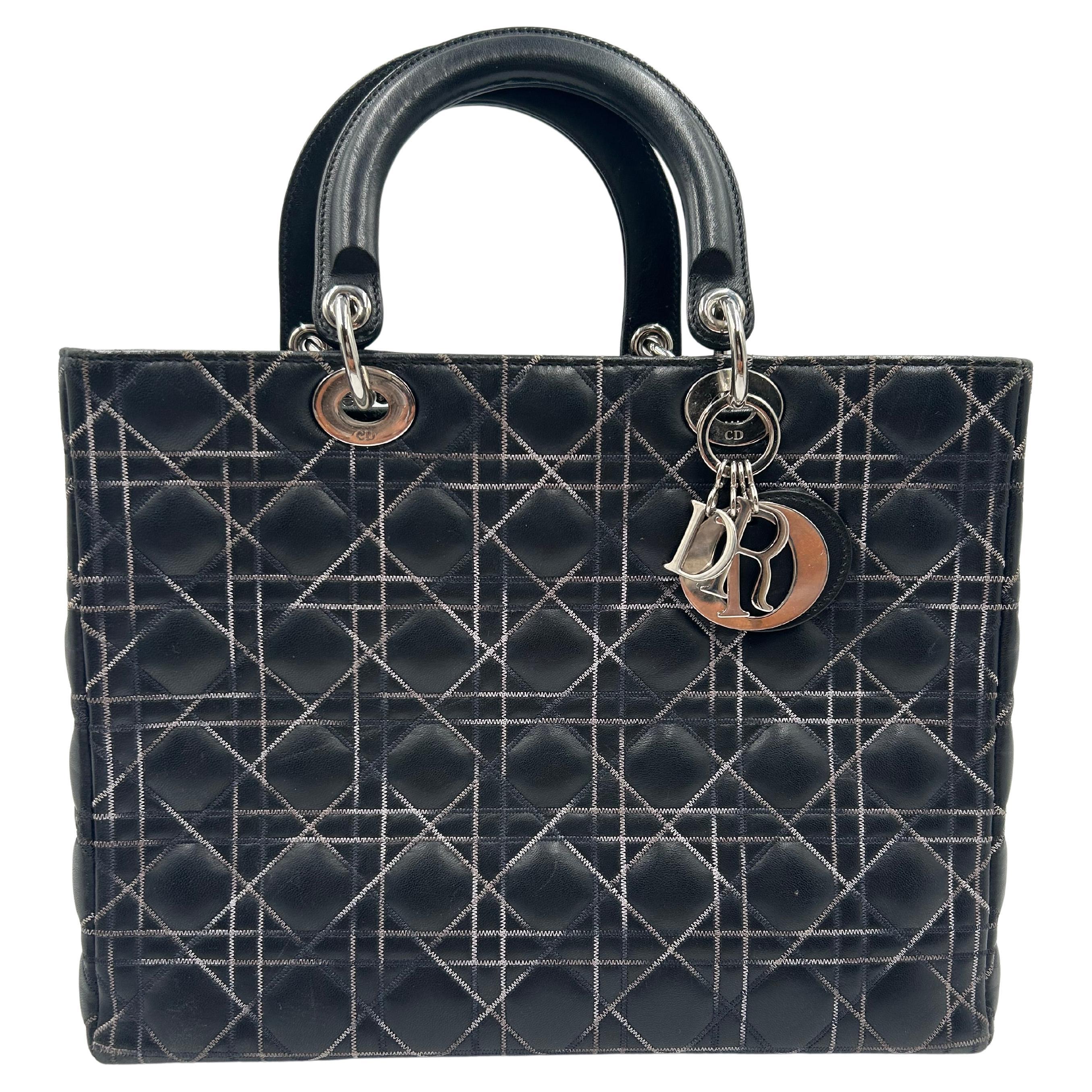 Christian Dior Borsa Lady Dior GM