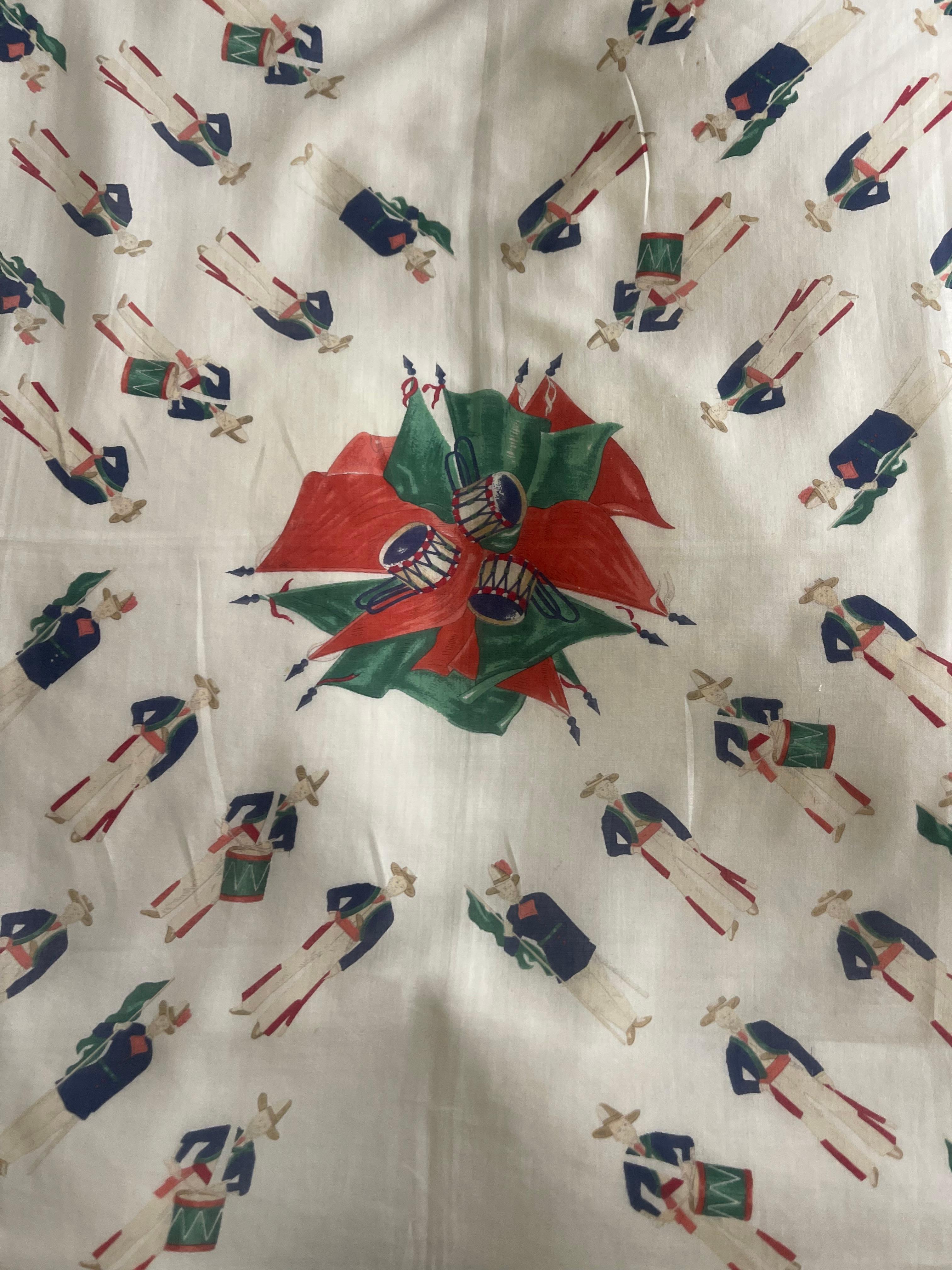 Pañuelo de algodón verde y blanco Gucci Gris en venta