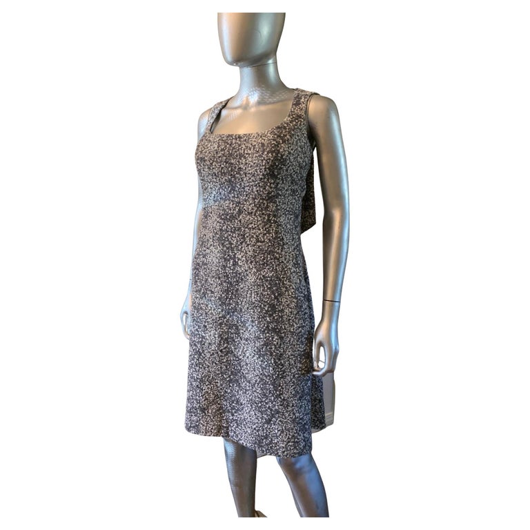 Italian Bouclé Dress and Jacket Set by Peter Langner Saks Fifth Avenue Size 6