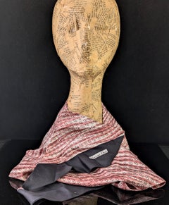 Vintage-Seidenschal von Christian Dior mit Monogramm, lang, Krawatte