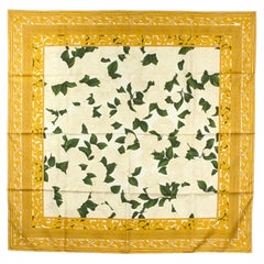 CHANEL-Schal Kamelien