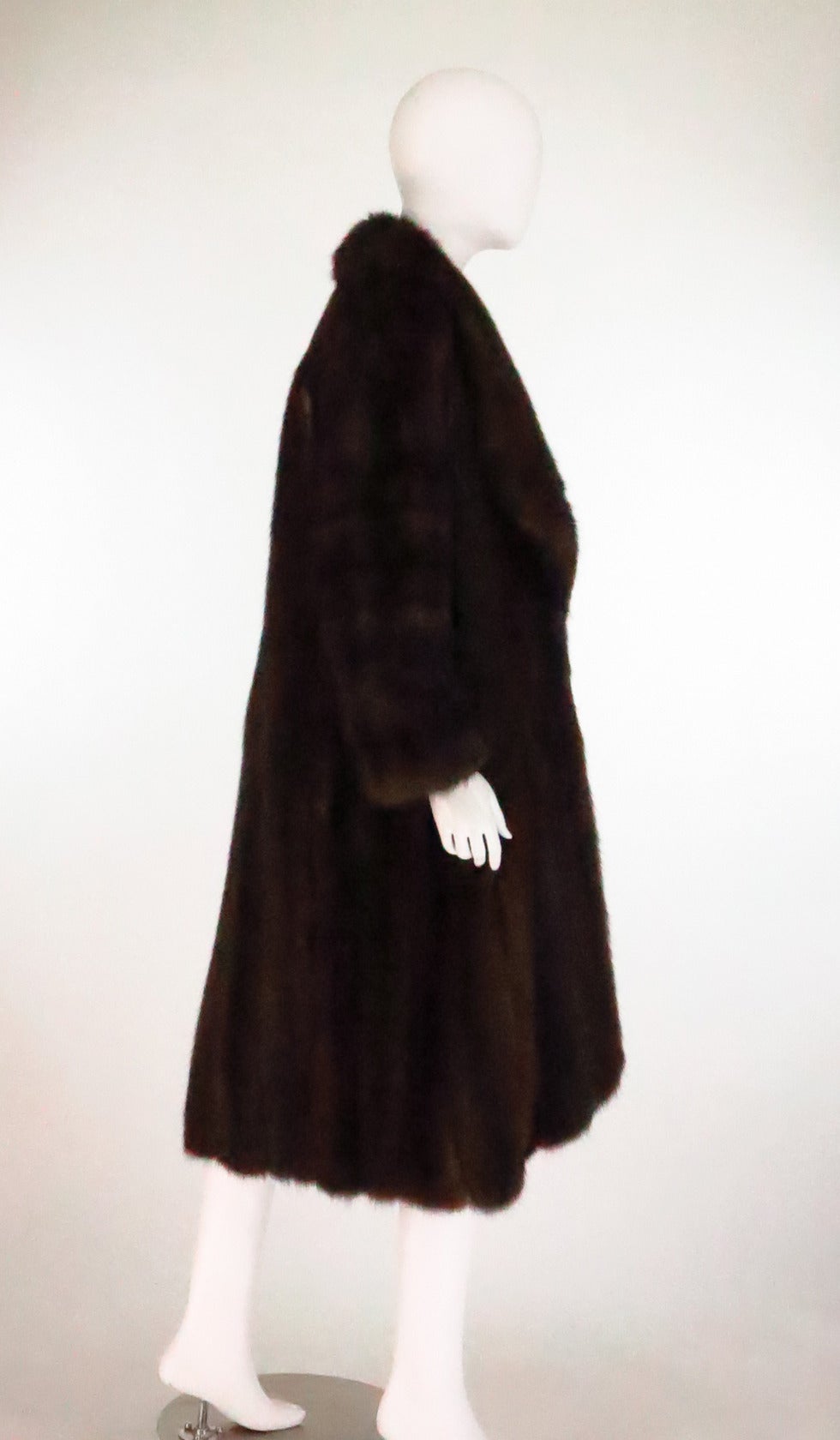 1990s Giorgio Armani Russian sable coat In Excellent Condition In West Palm Beach, FL