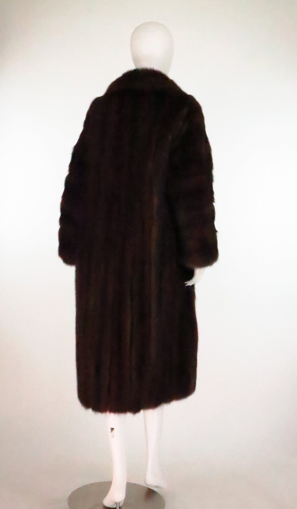Women's 1990s Giorgio Armani Russian sable coat