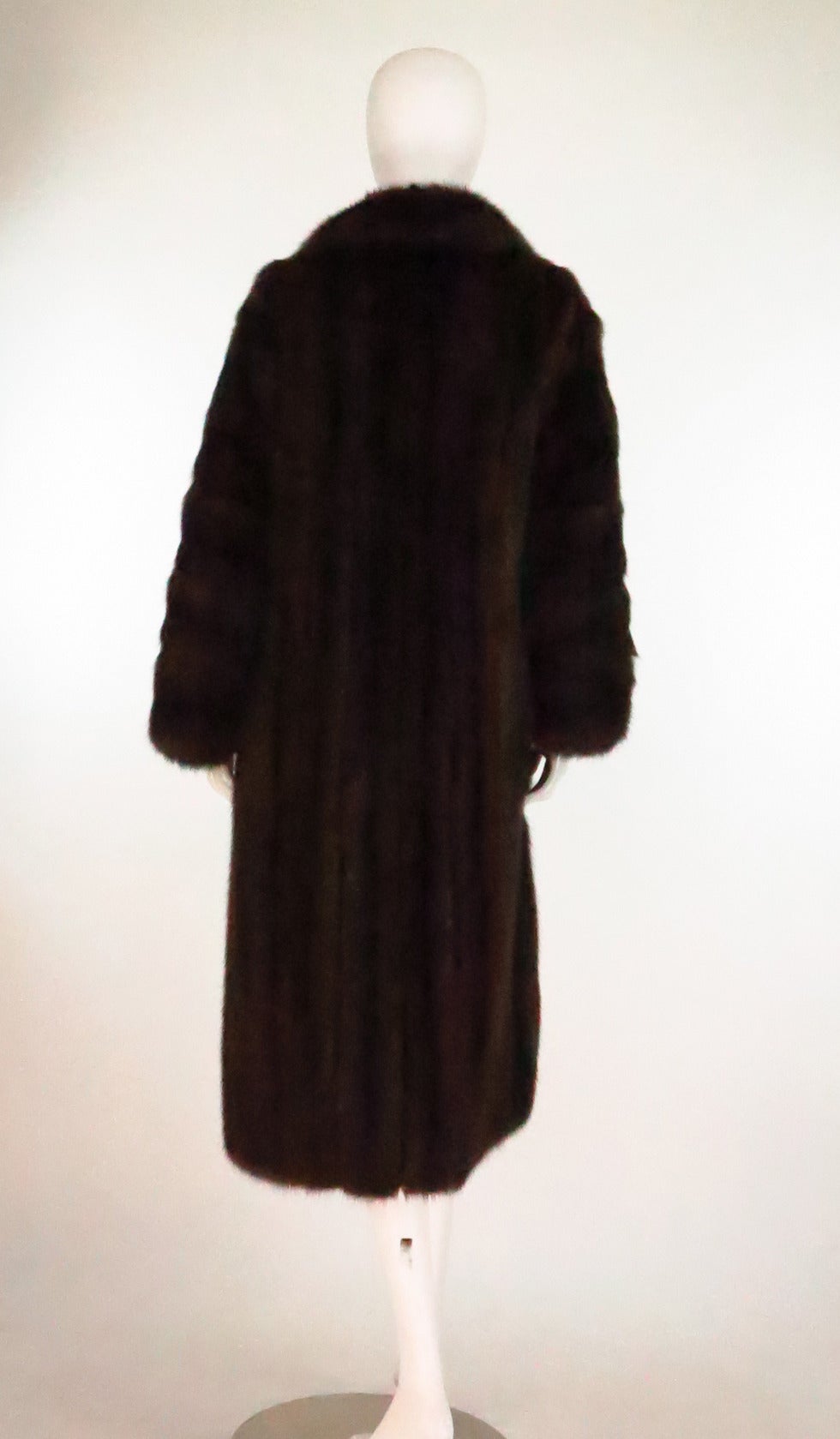 1990s Giorgio Armani Russian sable coat 1