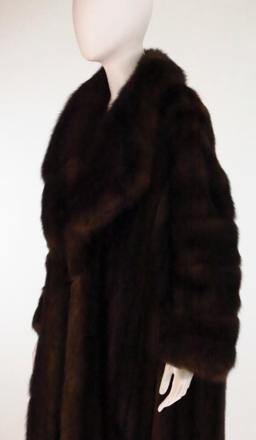 1990s Giorgio Armani Russian sable coat 3