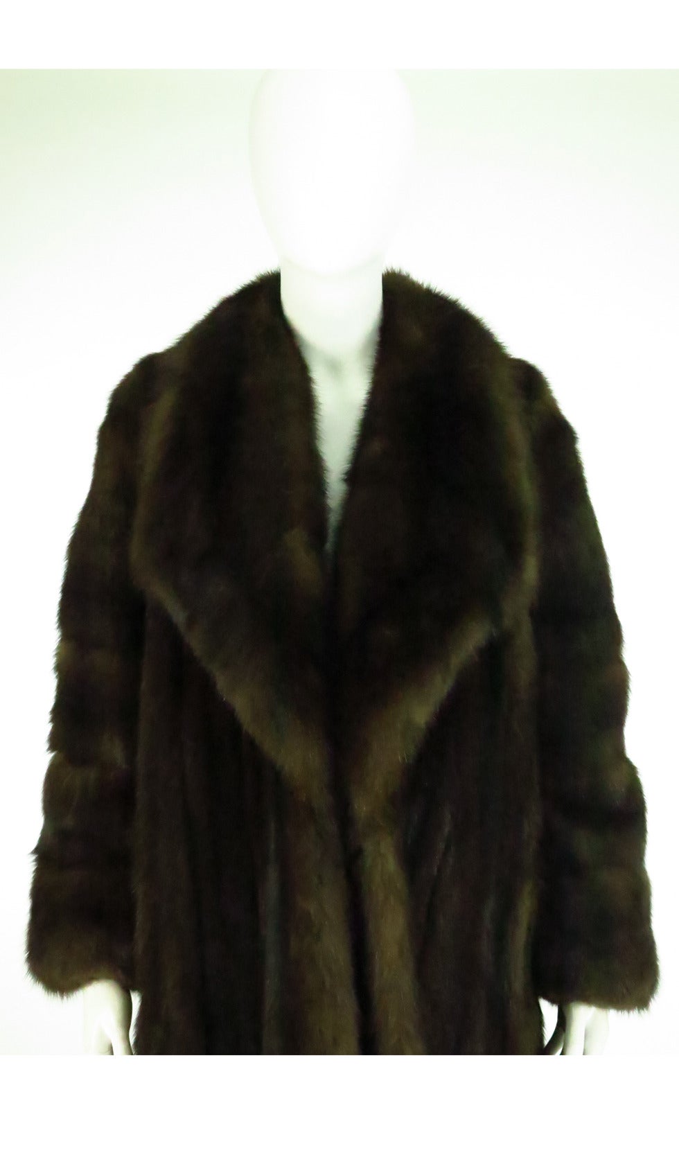 1990s Giorgio Armani Russian sable coat 4