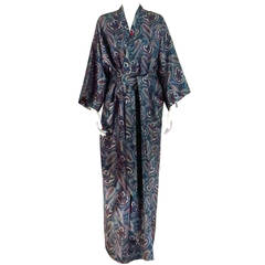Christian Dior paisley robe