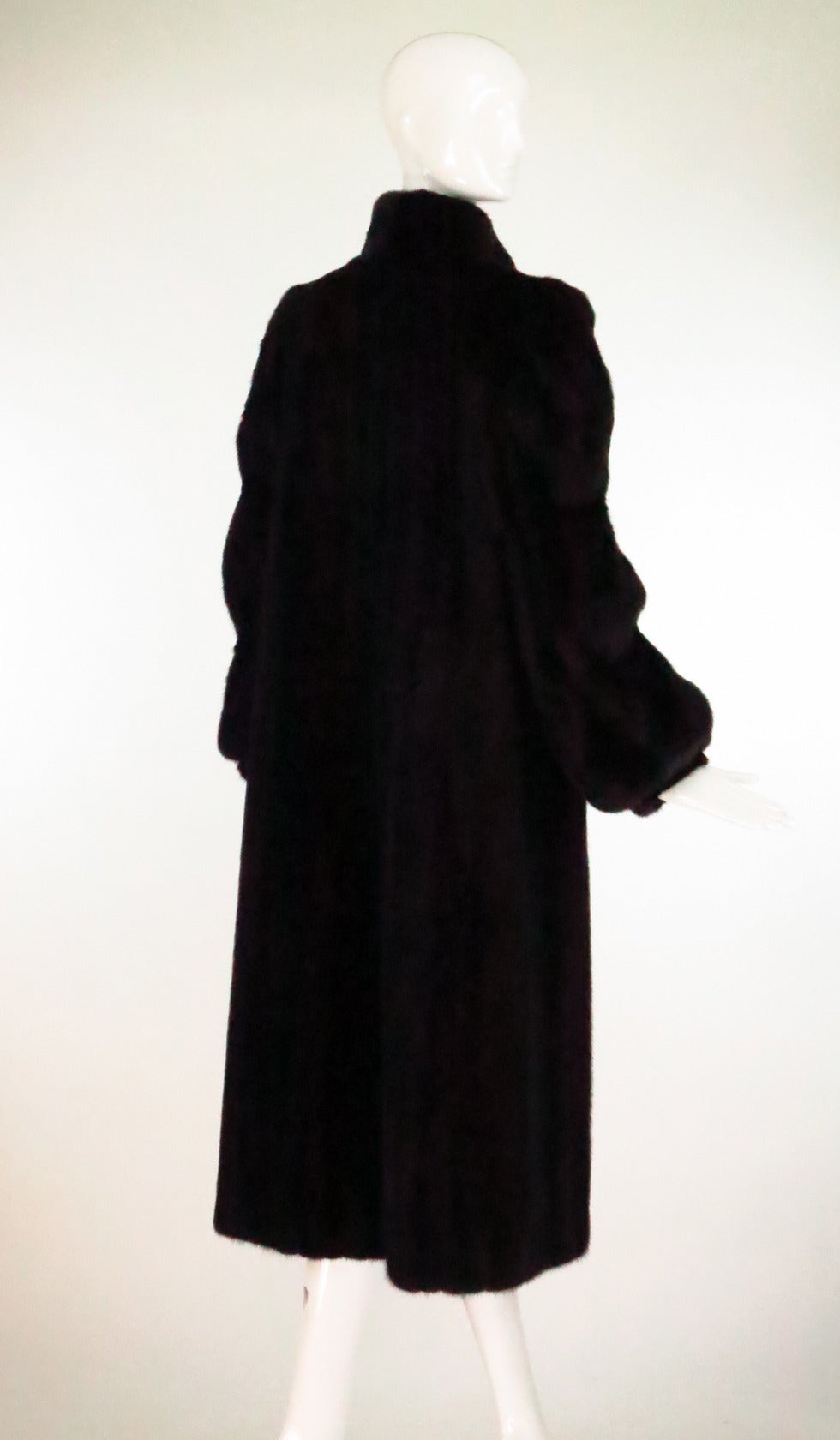 Women's Blackglama female mink fur coat