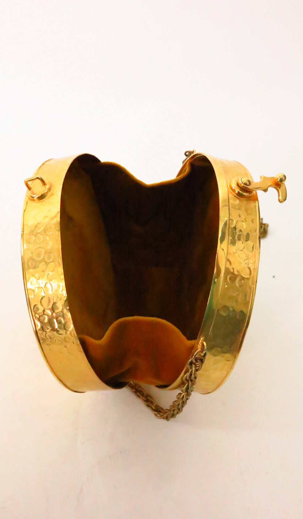 Rare 1960s Rosenfeld Caesar gold coin shoulder handbag Minaudiere 1