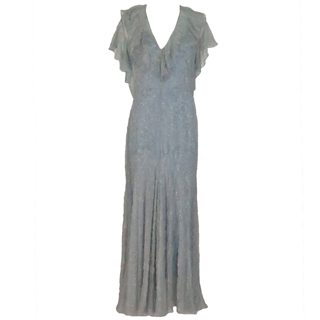 Silk Chiffon Dress