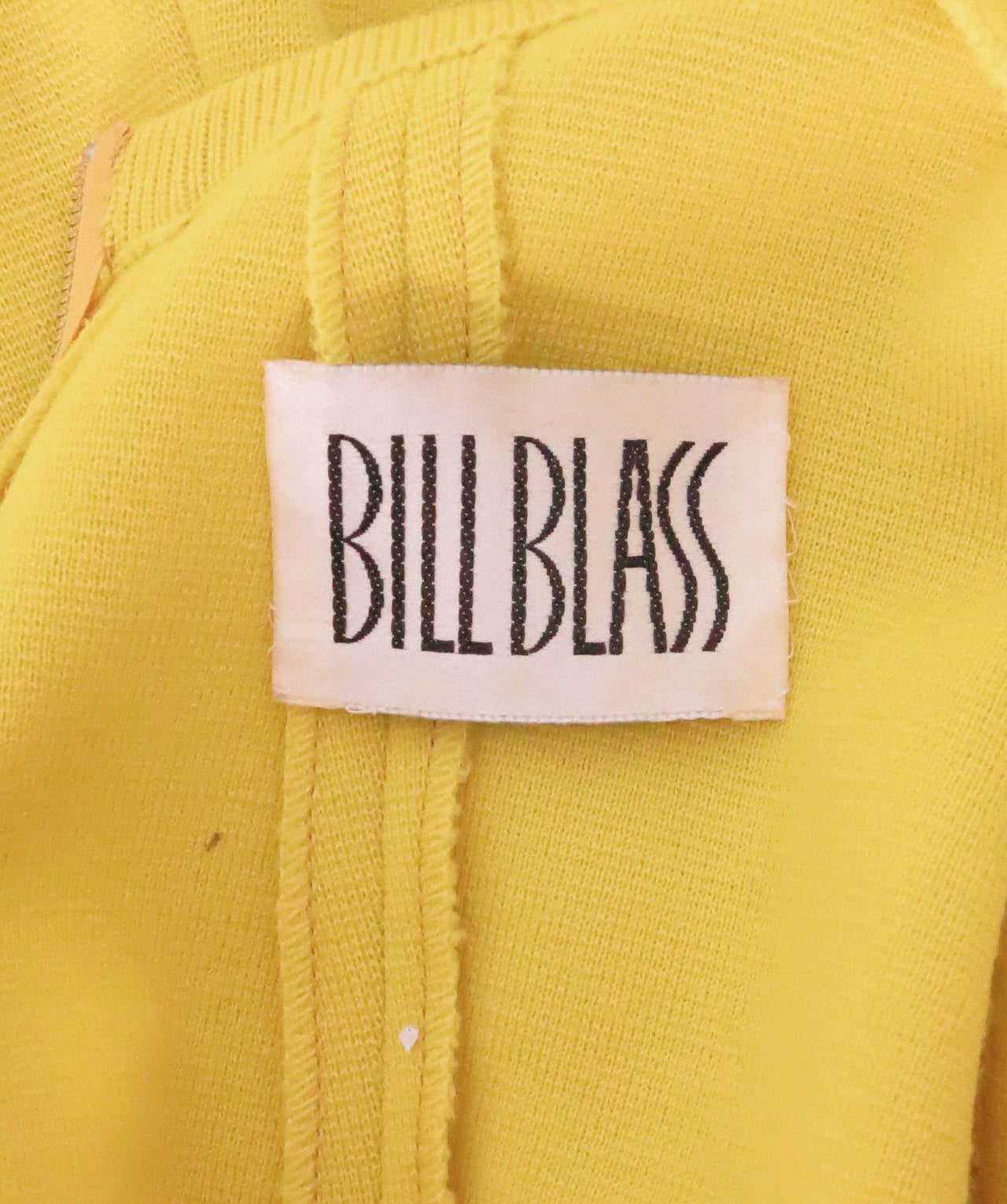 Early 1970s Bill Blass colour block mod knit dress 5