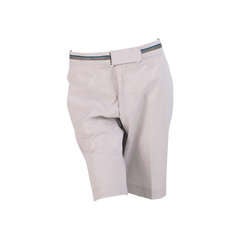 Hermes NWT mens khaki summer shorts