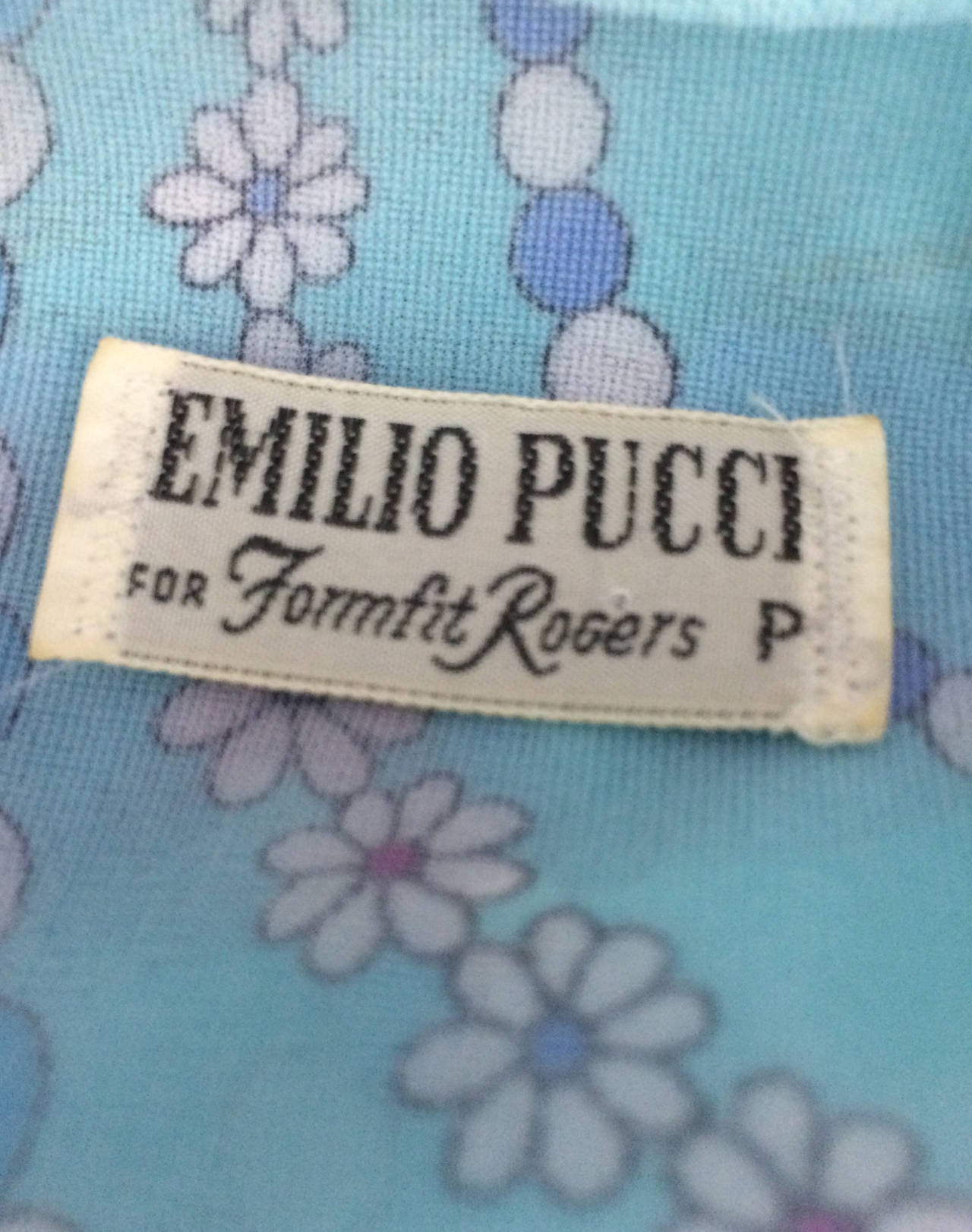 1960s Emilio Pucci for Formfit Rogers at home gown 4