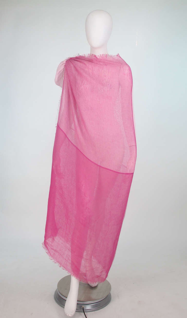 Loro Piana large linen shawl 5