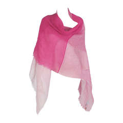 Loro Piana large linen shawl