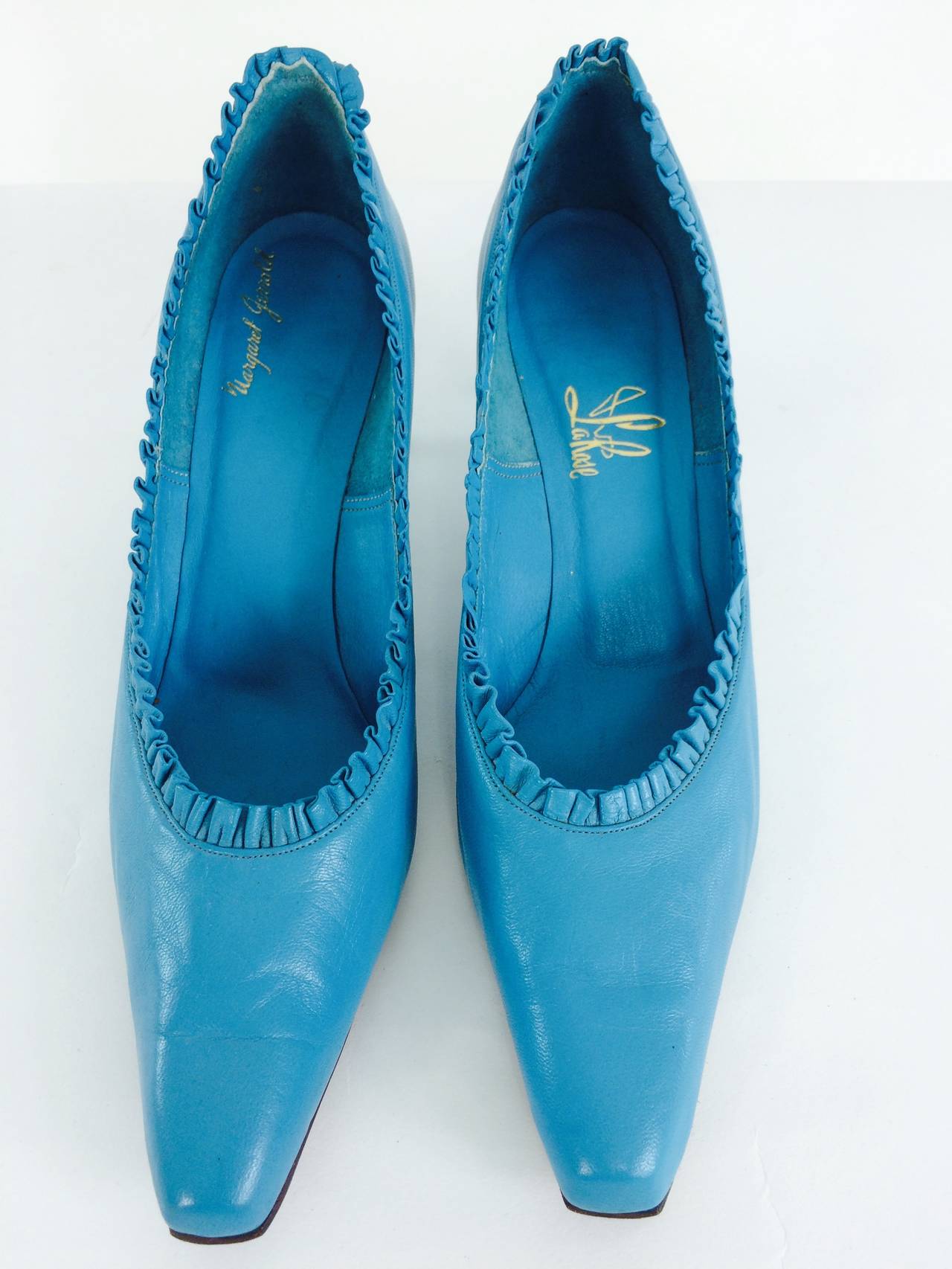 Jerry Miller was the grandson of I Miller the shoe king...He married Margaret Clark, a designer who trained at Parsons, in the early 1950s, together they set up their own company, 