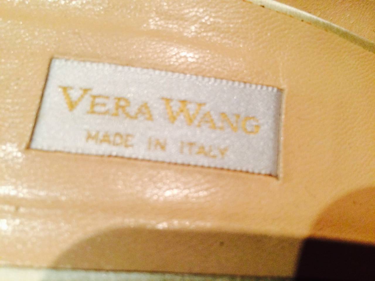 wedding shoes vera wang