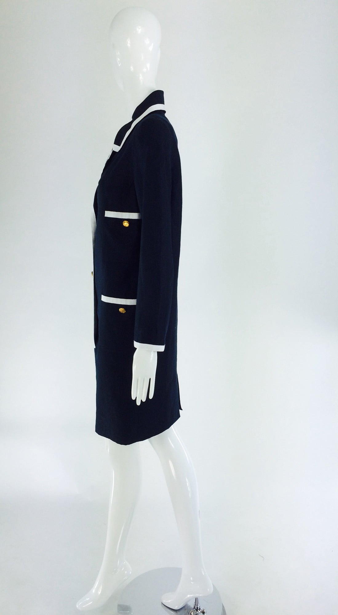 1993 Chanel black linen classic 4 pocket dress In Excellent Condition In West Palm Beach, FL