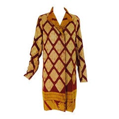 1920s Punjab India chand bagh silk embroidered coat 10