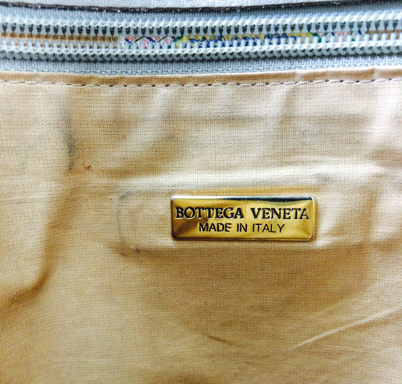 Bottega Veneta neutral woven jute & leather shoulder bag 2