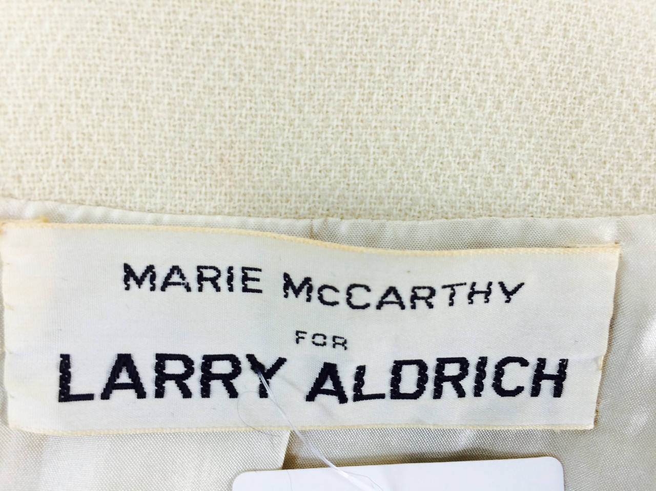 Marie McCarthy for Larry Aldrich gold sequin & rhinestone beaded vest 1960s 3