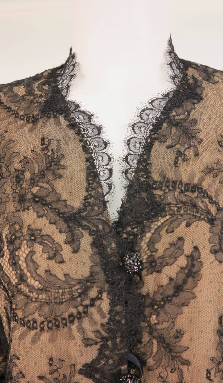 black lace blouses for sale